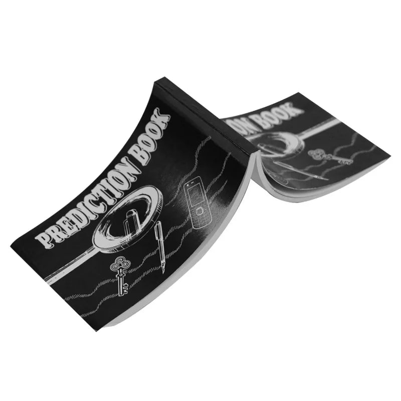 Prediction Book -Magic Trick Magic Props Gimmick Stage/Close Up Fire Comedy Accessories Children Beginners Primary Tricks