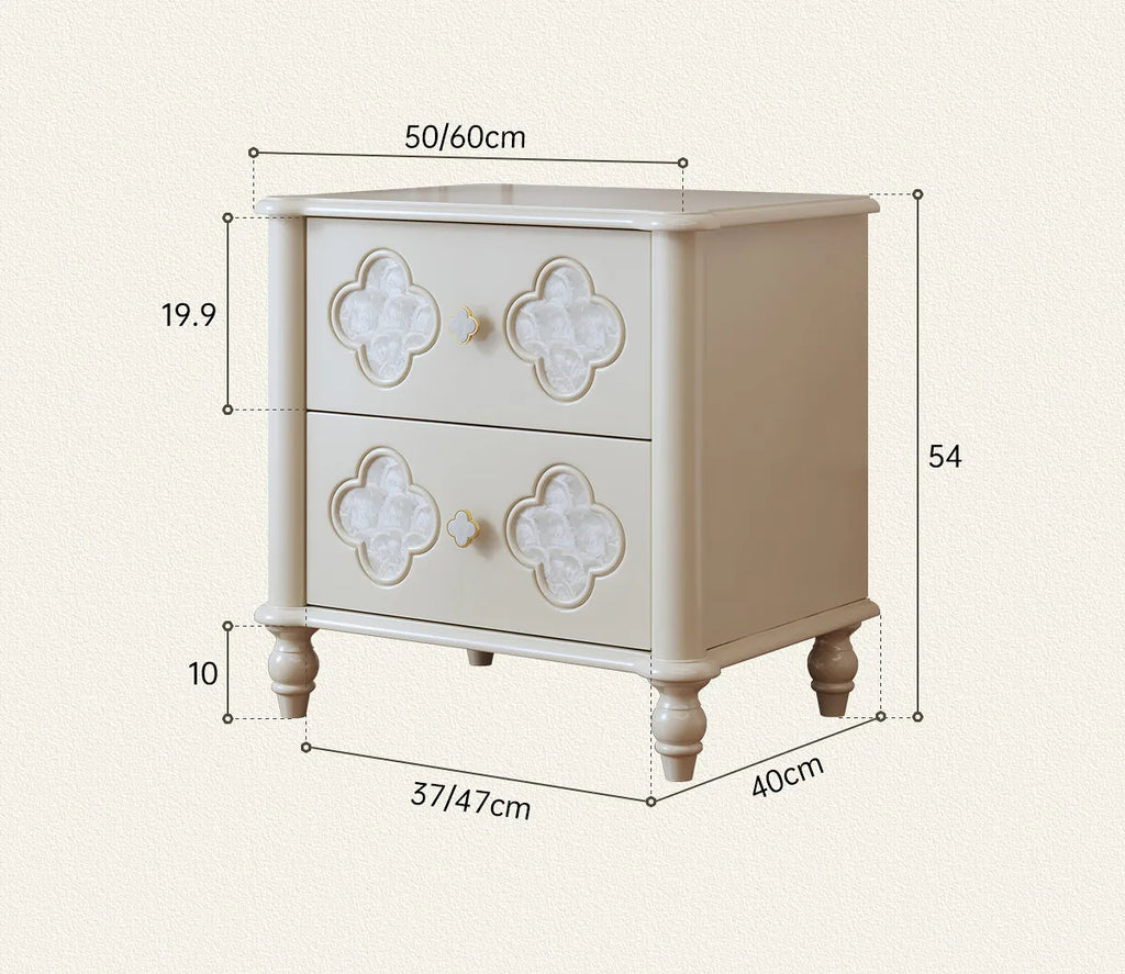 Decor Aesthetic Bedside Table Modern Wood Nightstands Cabinet Storage Nordic Design Comfortable Bedroom Room Furniture Home