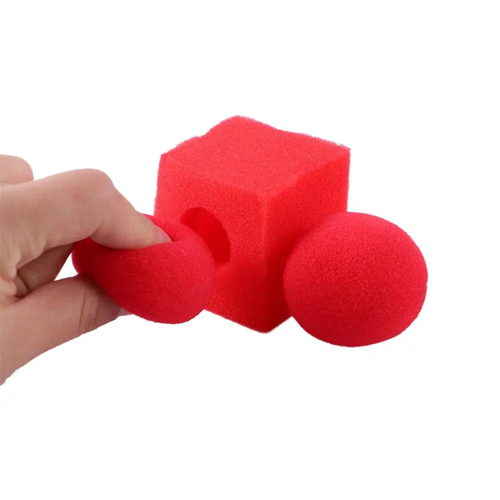 Square Sponges Magic Show Classical Magic Tricks Red Ball Magic Magic Sponge Balls Sponge Magic Props Sponges Magic Tricks