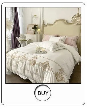 100% Cotton Luxury Hotel Style Bedding Set Queen King Size Solid Color Embroidery Duvet Cover Flat/Fitted Bed Sheet Pillowcases