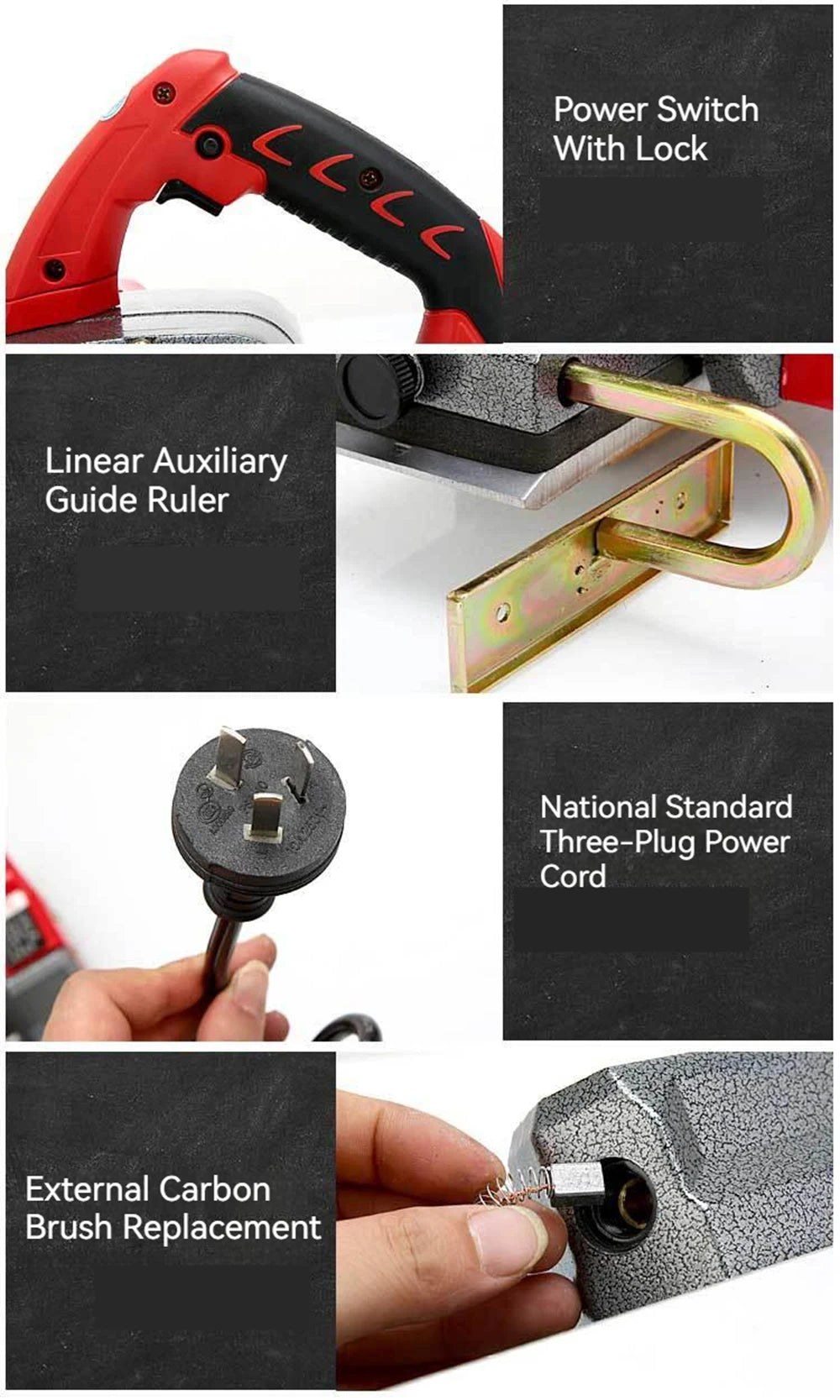 220V Woodworking Electric Planer High Power Electric Router trimmer Wood Milling Engraving Slotting Woodworking Power Tools