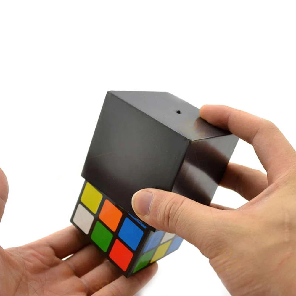 1 Set Triple Cube Magic Tricks, Instant Restore, Close Up Props, Magician, Gimmick, Toys, Children,Professional, Stage,Magia