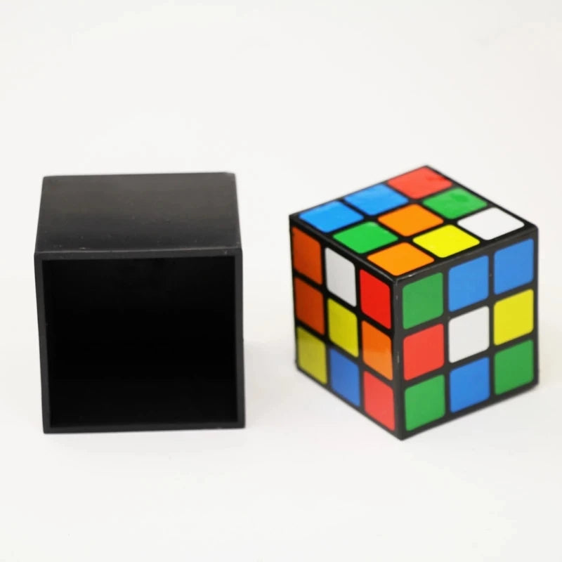 1 Set Triple Cube Magic Tricks, Instant Restore, Close Up Props, Magician, Gimmick, Toys, Children,Professional, Stage,Magia