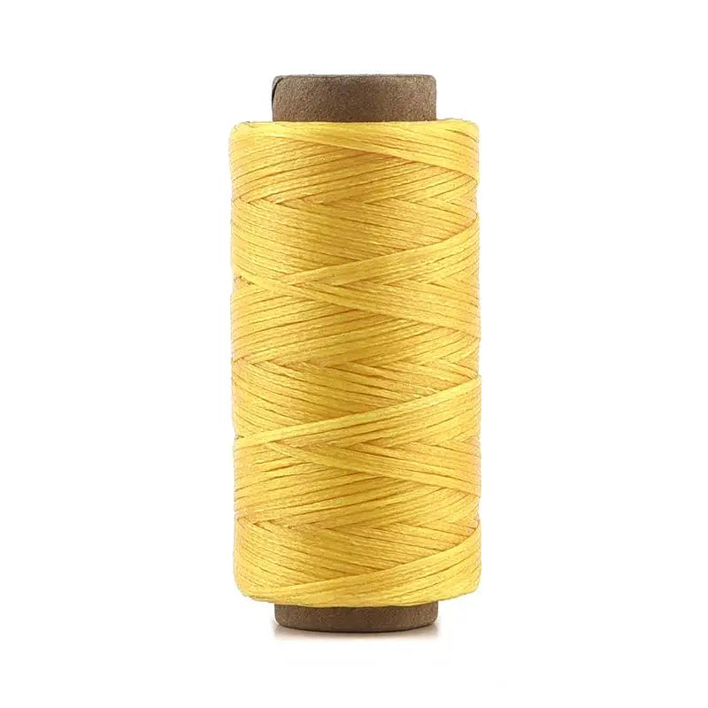 0.8mm 150D Thickness Leather Waxed Thread For Hand Stitching Leather Cord DIY Bracelet Jewelry Making 50 Meters Round Waxed Line