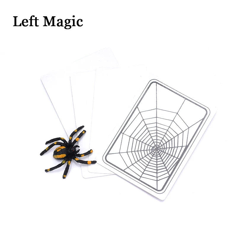 Spider And Net Magic Trick The Web Trick Cards Magic Props Magic Tricks Toys Magician Gimmick Magic Illusion