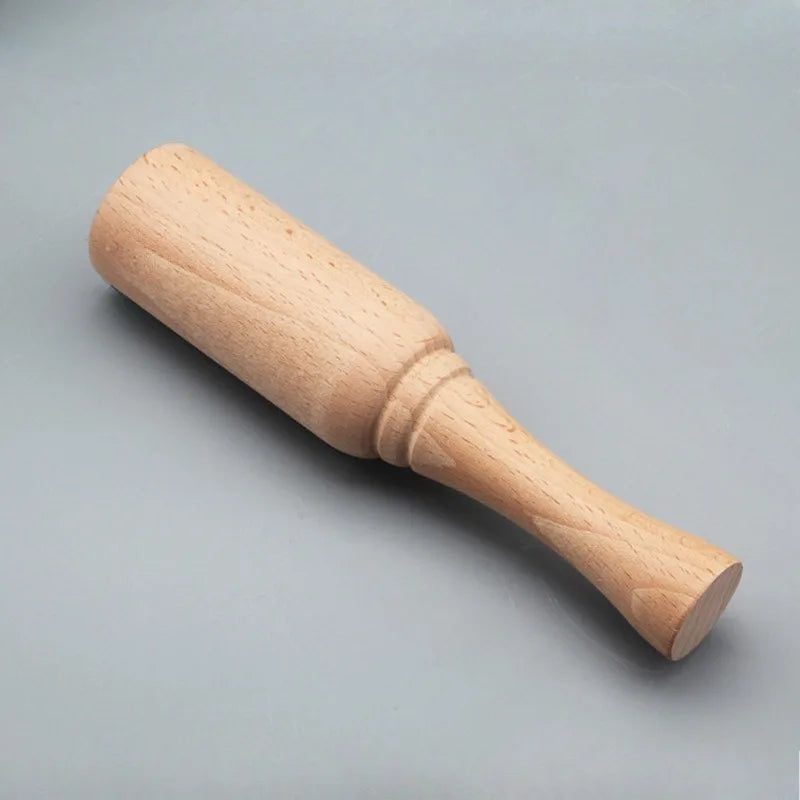 1Pc Wood Carving Hammer Made of Marble Wood Non-slip and Comfortable Handle Protects Hands and Tools