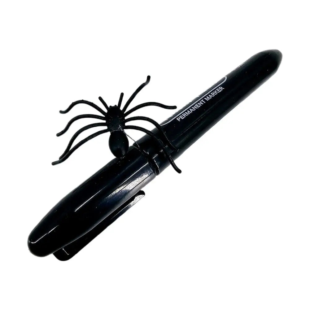 Scare Prank Spider Pen 3D Jumping Spider Magic Gag Gimmicks Easy To Do Magic Tricks Close-up Party Prank Toys Comedy Props