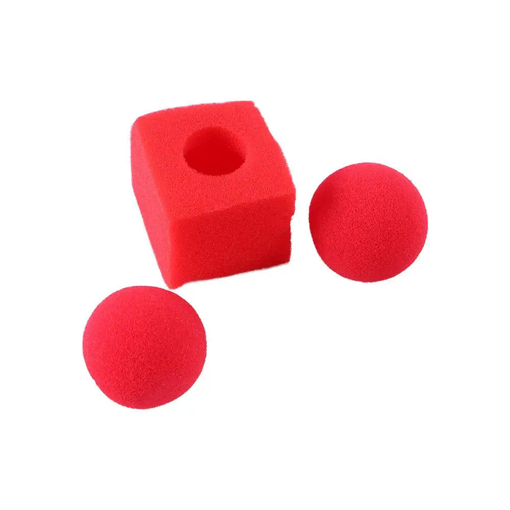 Square Sponges Magic Show Classical Magic Tricks Red Ball Magic Magic Sponge Balls Sponge Magic Props Sponges Magic Tricks