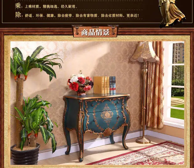 Luxury Storage Living Room Cabinets Vintage Drawer Premium Classic Living Room Cabinets Design Trendy Woonkamer Kasten Furniture