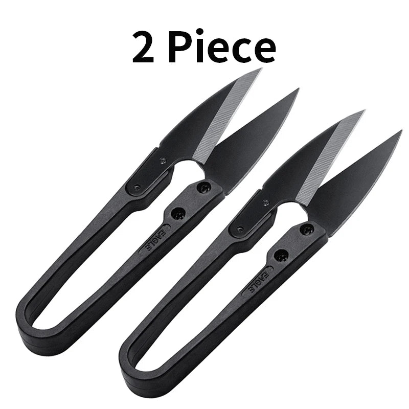 WUTA Antirust Thread Scissors Cutter Sewing Scissors Professional Tailor Metal Blade Nippers U Shape Clippers DIY Needlework