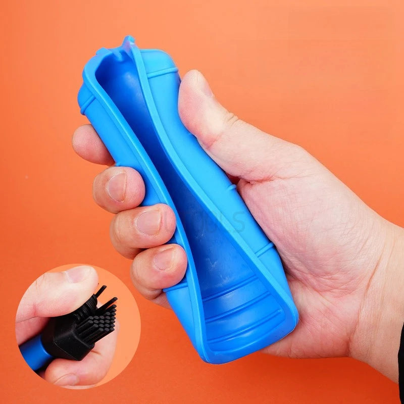 Woodworker Glue Auxiliary Tool Set Durable Easy Handle Silicone Bowl Spreads Glue Evenly Silicone Brush Carpenter Washable Tools