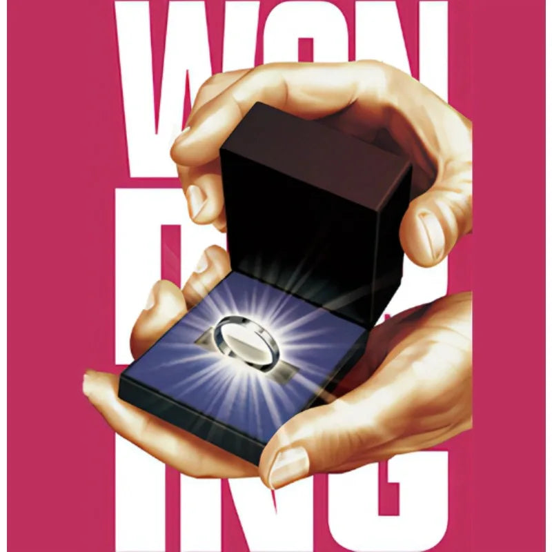 Tenyo Wonder Ring Pro Magic Trick Close Up Illusion Mentalism Gimmick Object Appearing & Vanishing Professional Magician Magia