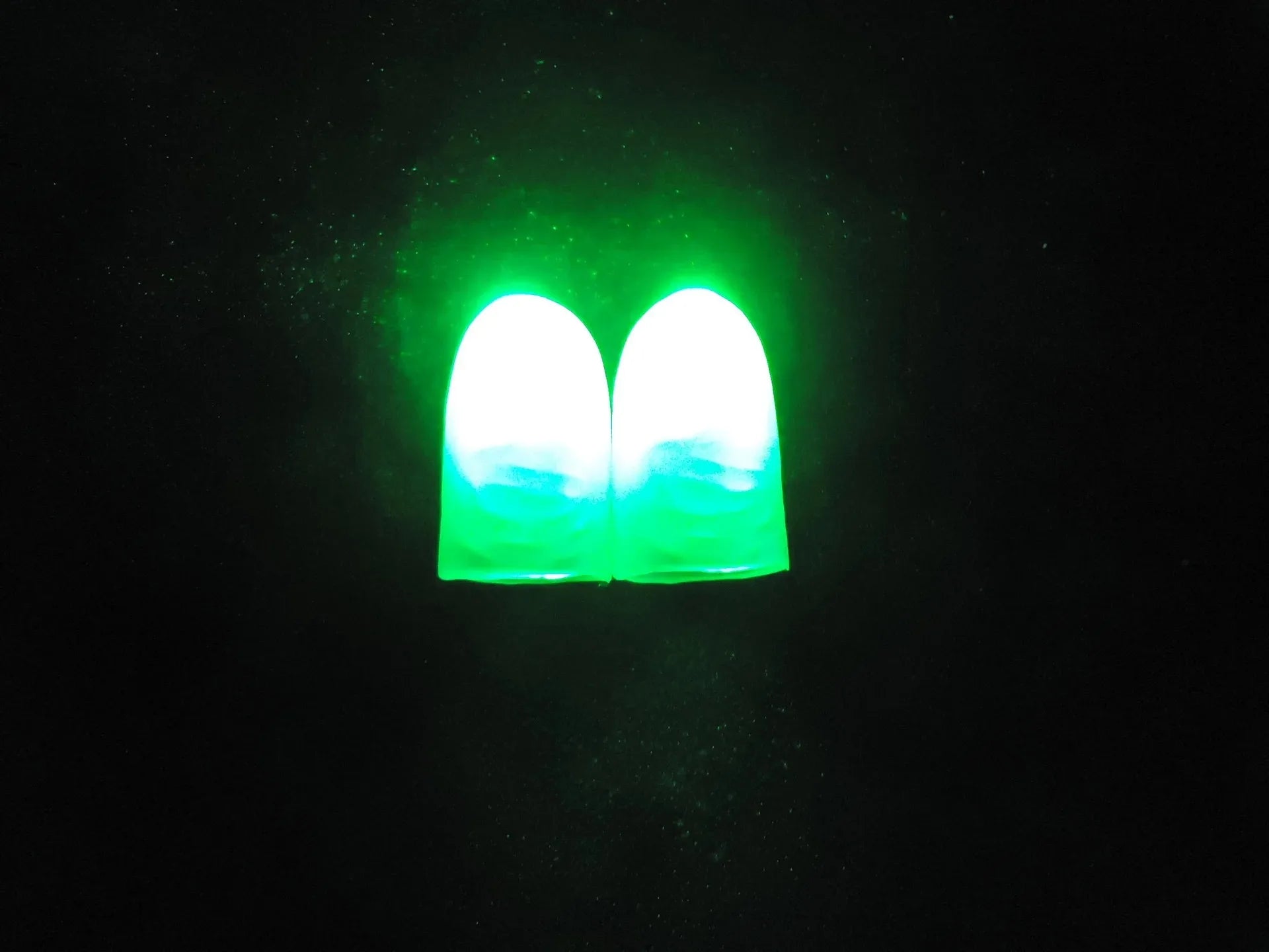 Magic Thumbs Light Toys for Adult Magic Trick Props Blue Light Led Flashing Fingers Halloween Party Toys for Children