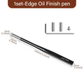 WUTA Replaceable Roller Head Leather Edge Paint Applicator Edge Dye Roller Pen With 2 Spare Rollers DIY Leather Craft Tools