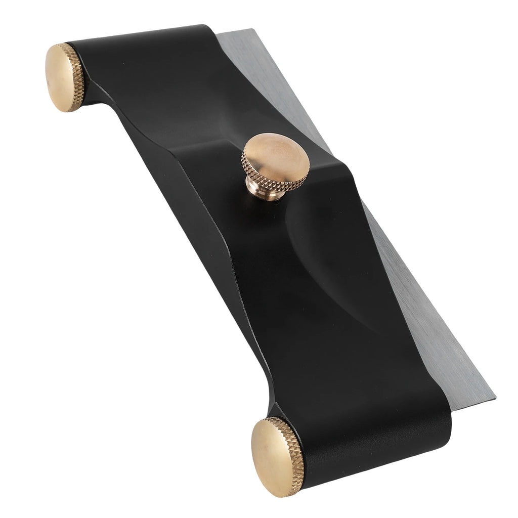 Wood Card Scraper Aluminum Alloy Well Rebound Reusable Woodworking Hand Scraping Tool