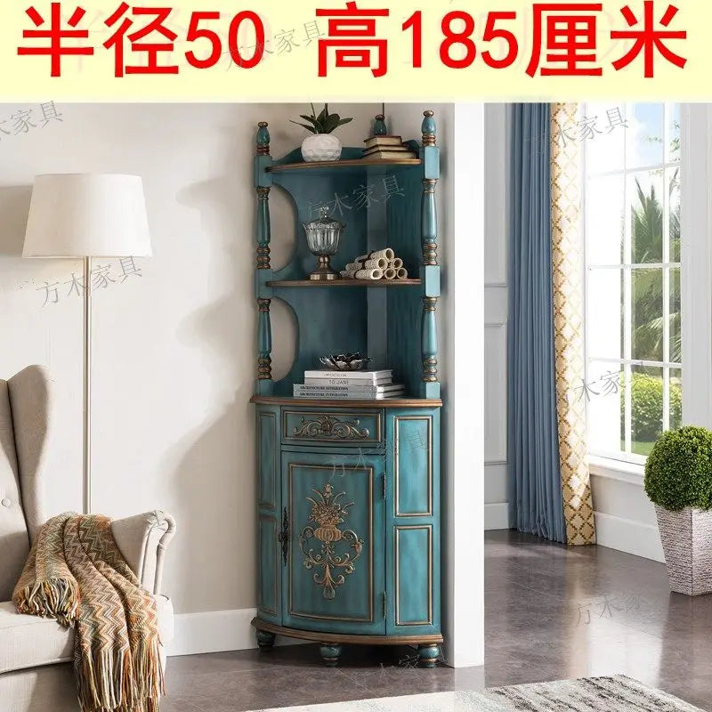 Wood Corner Living Room Cabinets Filing Decor Bookcase Mobile Living Room Cabinets Wine Nordic Vitrina Lounge Suite Furniture