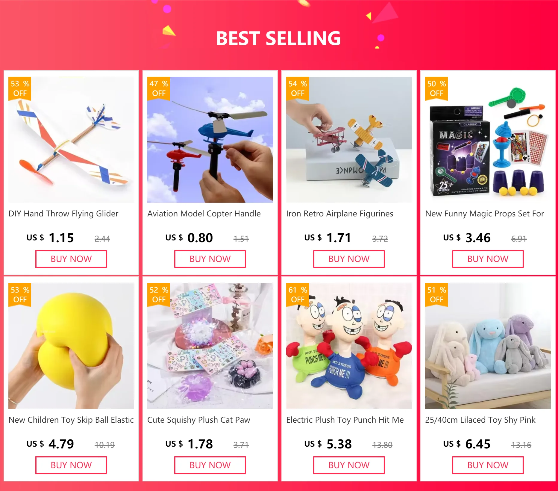 New Funny Magic Props Set For Kids Children Magic Tricks Toys Beginner Magic Kit Set Magic Performing Props Magic Puzzle Toy