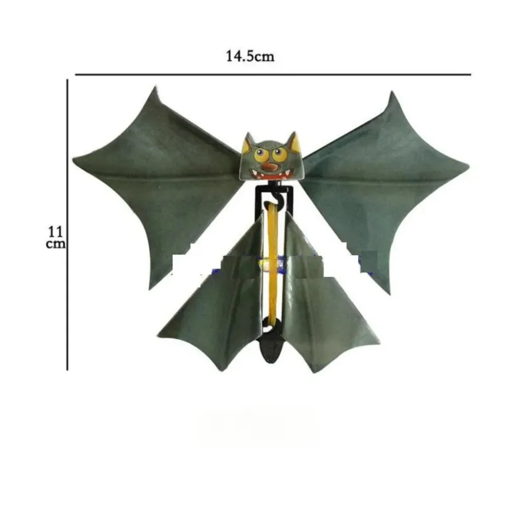 Halloween Magic Bat Flying Butterfly Magical Props Surprise Prank Joke Hallowmas Kids All Saints' Day Science Toys