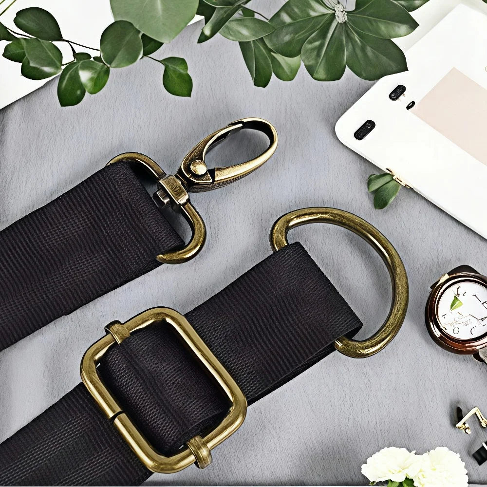 5 Pcs/Pack Swivel Lobster Clasp for Strap Bag Metal Buckles Webbing Belt Snap Hooks Keyring Carabiner DIY Accessories