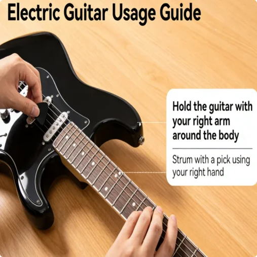 40 Inch LPG00P Brown Electric Guitar Rosewood Neck Mahogany Body 22 Tone HH Fixed bridge Fixed Bridge Rock Music Free Shipping