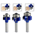 8mm Shank Router Bit Woodworking Blue For Hand Making Drawer Milling Cutter R1 R2 R3 Wood Router Bit Practical