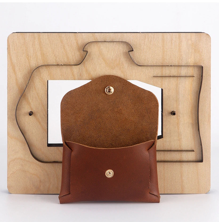 Wallet Coin Bag Leather Cutting Mold DIY Leather Craft Tool Metal Die Cutting Sewing Pattern Card Bag Making Cutting Tool