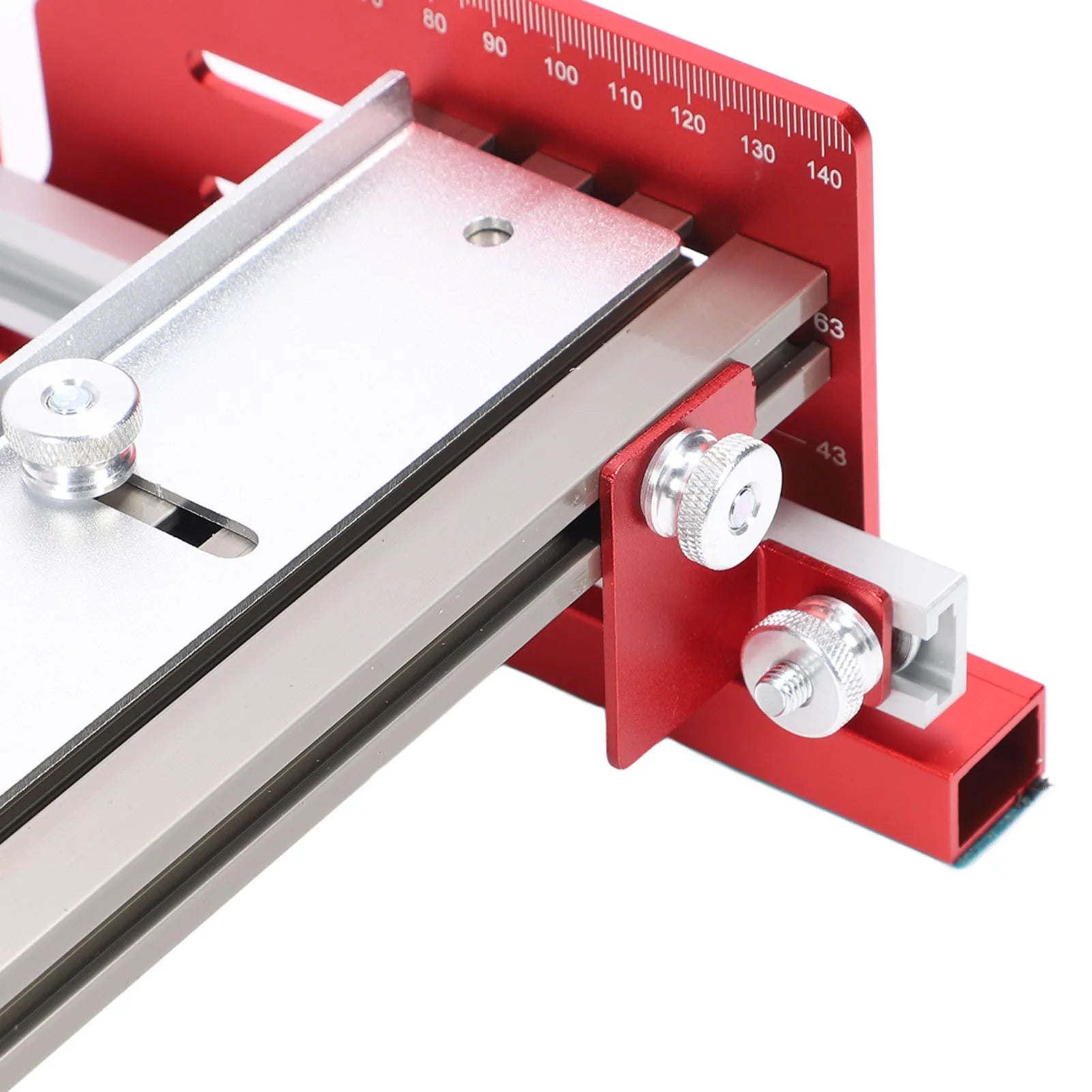 Woodworking Router Sliding Plate Aluminum Alloy Router Milling Groove Bracket for Flatten and Finish Plywood