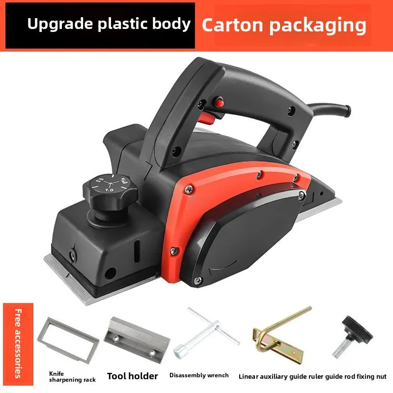 220V Woodworking Portable Electric Router Wood Milling Carving Slotting Household Press Planer 2000W  Cutting Board Planer