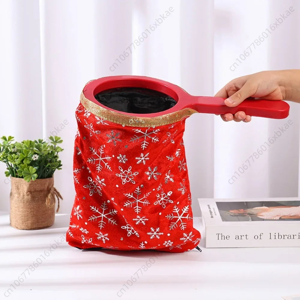 Magical Tricks Bag Magic Prop Twisting Handle Make Things Appear Disappear Performance Stage Magic Trick for Kids Party Supplies