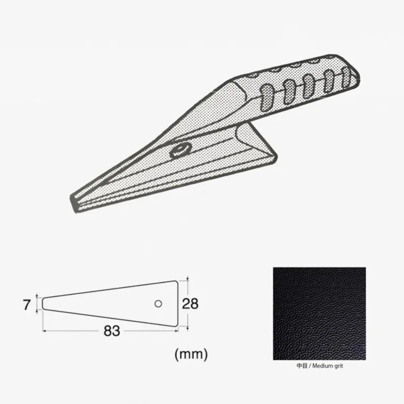 DIY leather edge manual polishing tool NT triangle polisher professional handmade leather craft center net