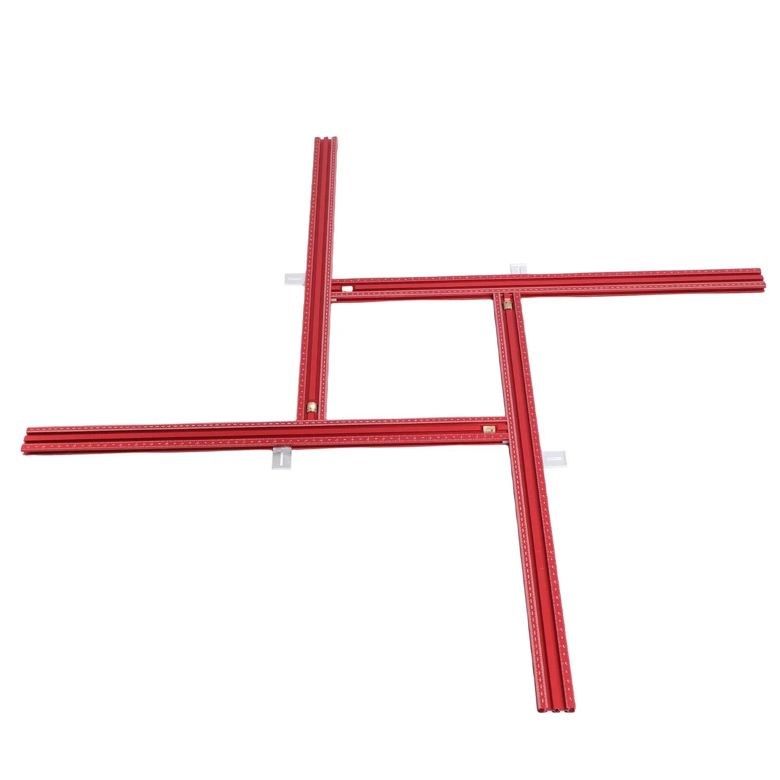 Woodworking Track Saw  Rail Joining Set 800mm  Frame Router Rail  System Clear Scales for Woodworking Projects