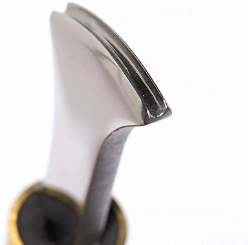 1-2.5mm Leather Edge Creaser Leathercraft Edge Creasing Tool, Edge Marking Leather Craft Black Wood Handle Tools hot cold press