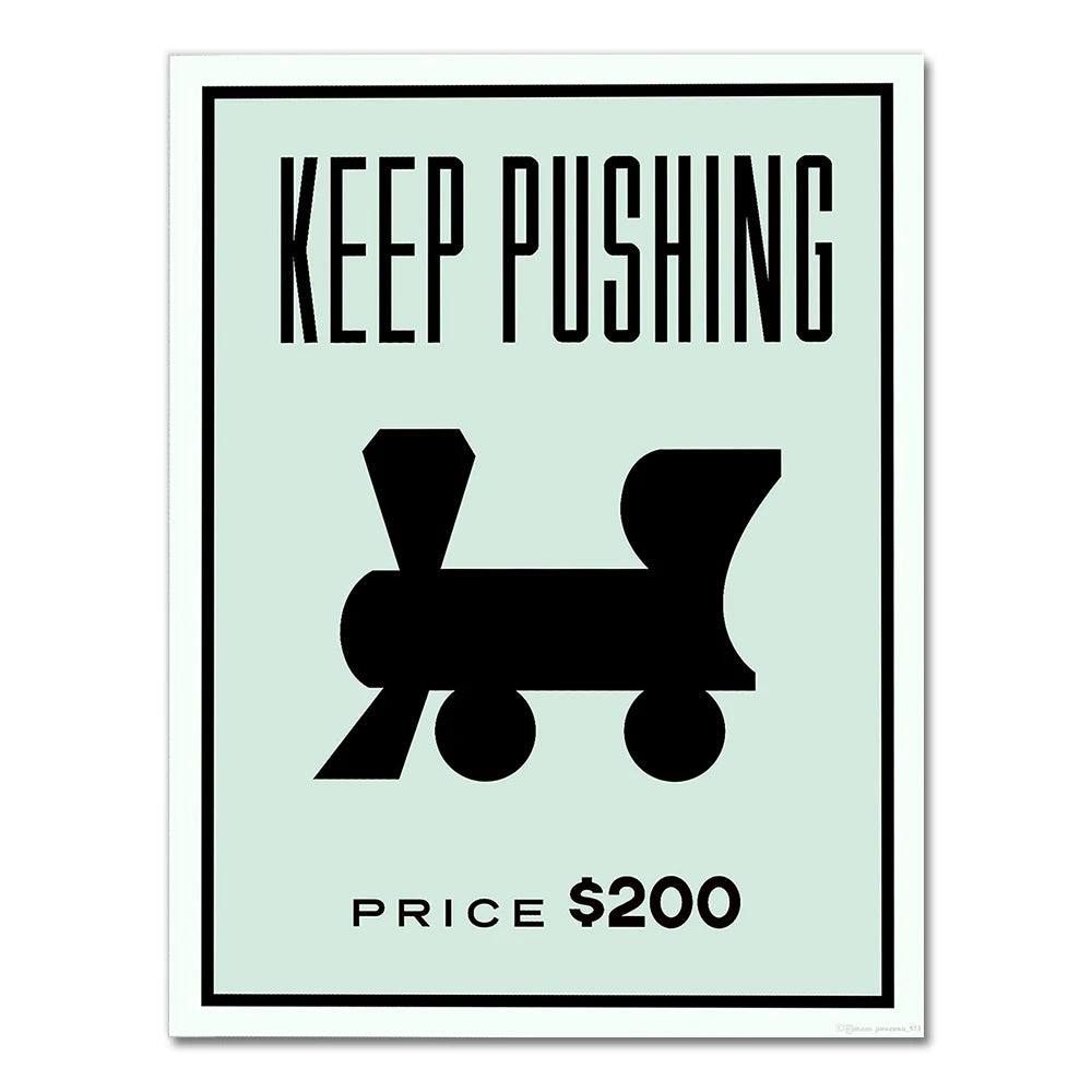 G286 Art Decor Street Art Graffiti Art Artwork Alec Monopolyingly Funny Quote Wall Art Canvas Painting Silk Poster