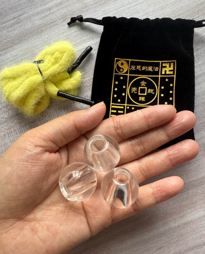 Grandma's Miracle Rope Through Ball Magic Tricks Magician Magia Props Stage Illusions Gimmicks Comedy Accessories Funny Magia