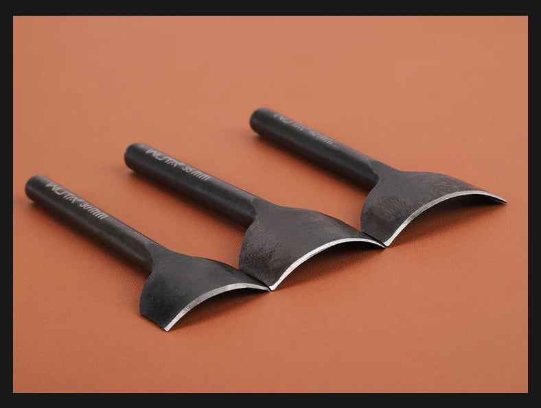 WUTA Basic Series 5-9 Pcs Leather Corner Cutter Set 1/4 Round Punches Leather Edge Cutting Die Strap Belt Wallet DIY Craft Tools