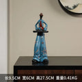 Wine Cabinet Decoration Western The Band Characters Retro Ornaments Niche European Home Living Room Porch Bookcase Furnishing