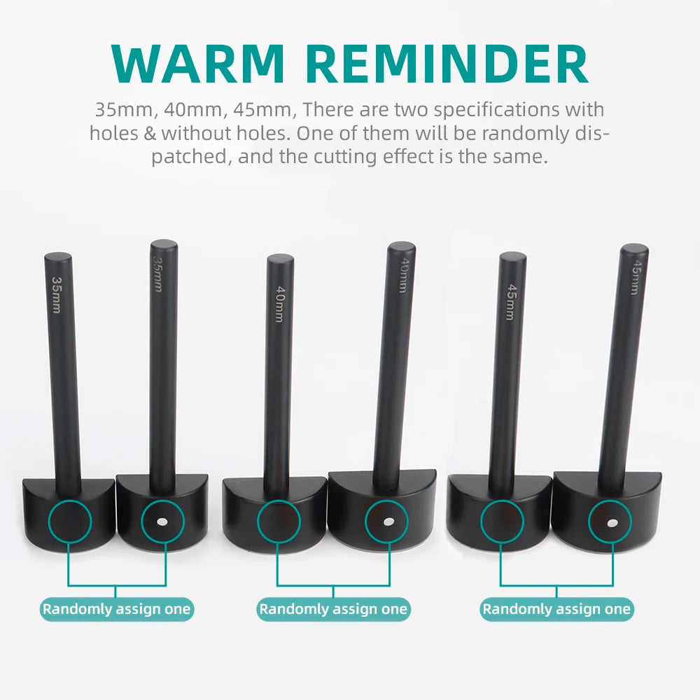 1pcs Half-round Puncher for Leather Craft Making Leather Wallet, Belt Projects- DIY Leather Rounded Corner Chopping Punch Tool