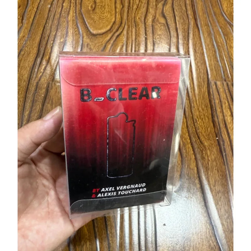 B CLEAR Magic Trick by Axel Vergnaud - Professional Close-Up Illusion Street Magic Gimmick with Flash Color Change Fun Mentalism