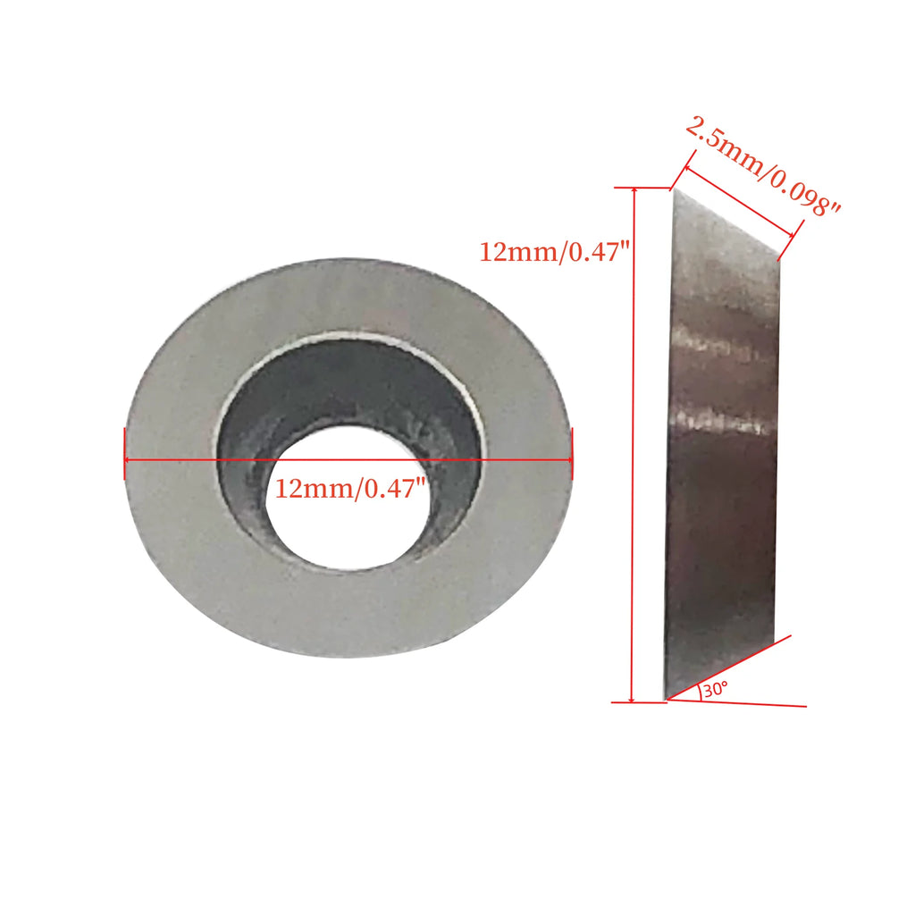 Woodturning Carbide Lathe Tools, Wood Turning Tool Set of 3 Rougher Detailer Finisher Carbide Lathe Tools for Woodturning