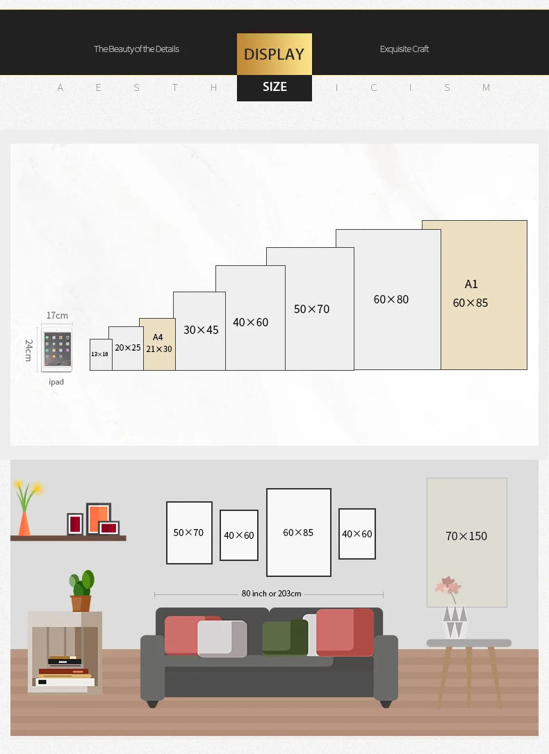 Art Prints Elements Poster Canvas Painting Chemistry Picture Periodic Table Lab Wall Decor