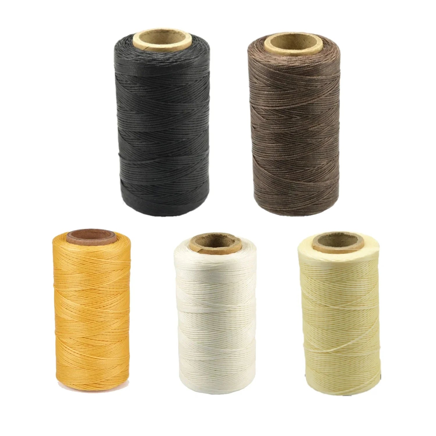 260 m Nylon Leather Sewing Waxed Thread, Practical Long Stitching Thread, for Leather Craft DIY, Bookbinding, Shoe Repairing