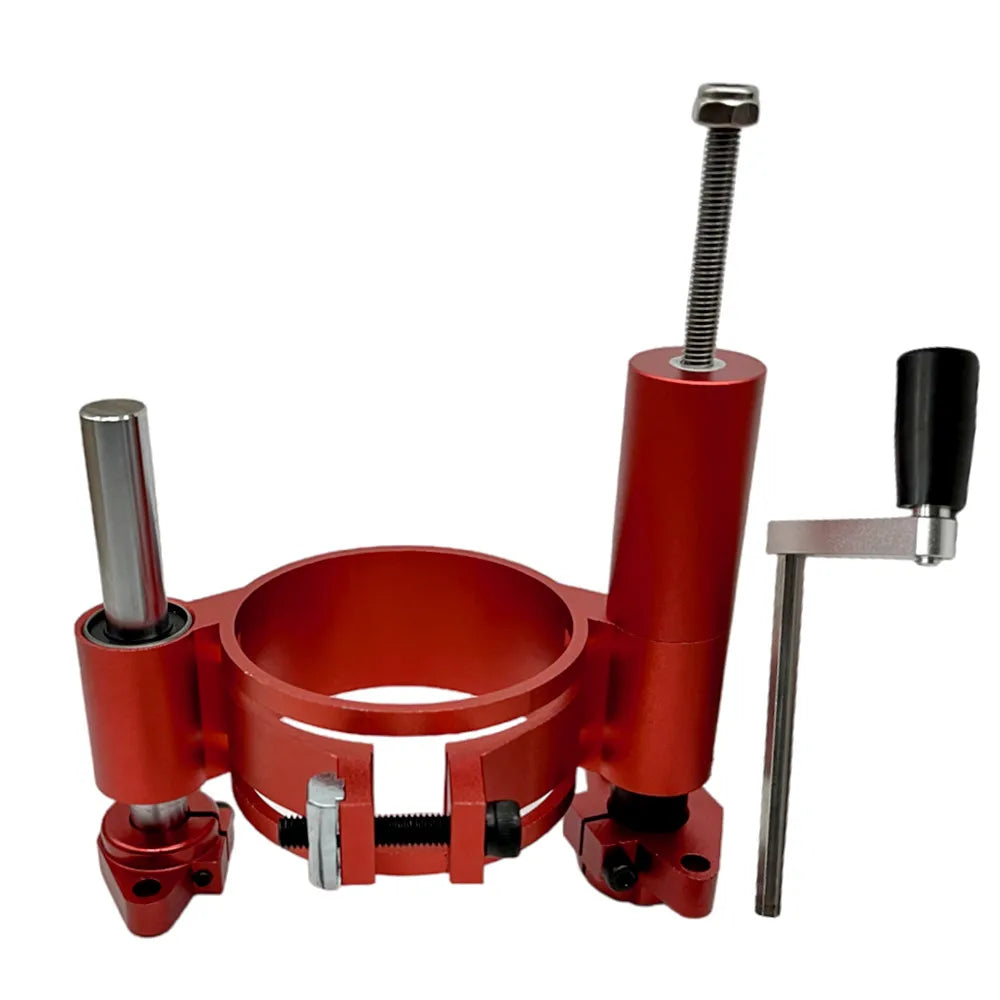 Precision Router Lift - Wood Router Aluminum Alloy Lifting Base for Woodworking Router Table Working Benches DIY Tools
