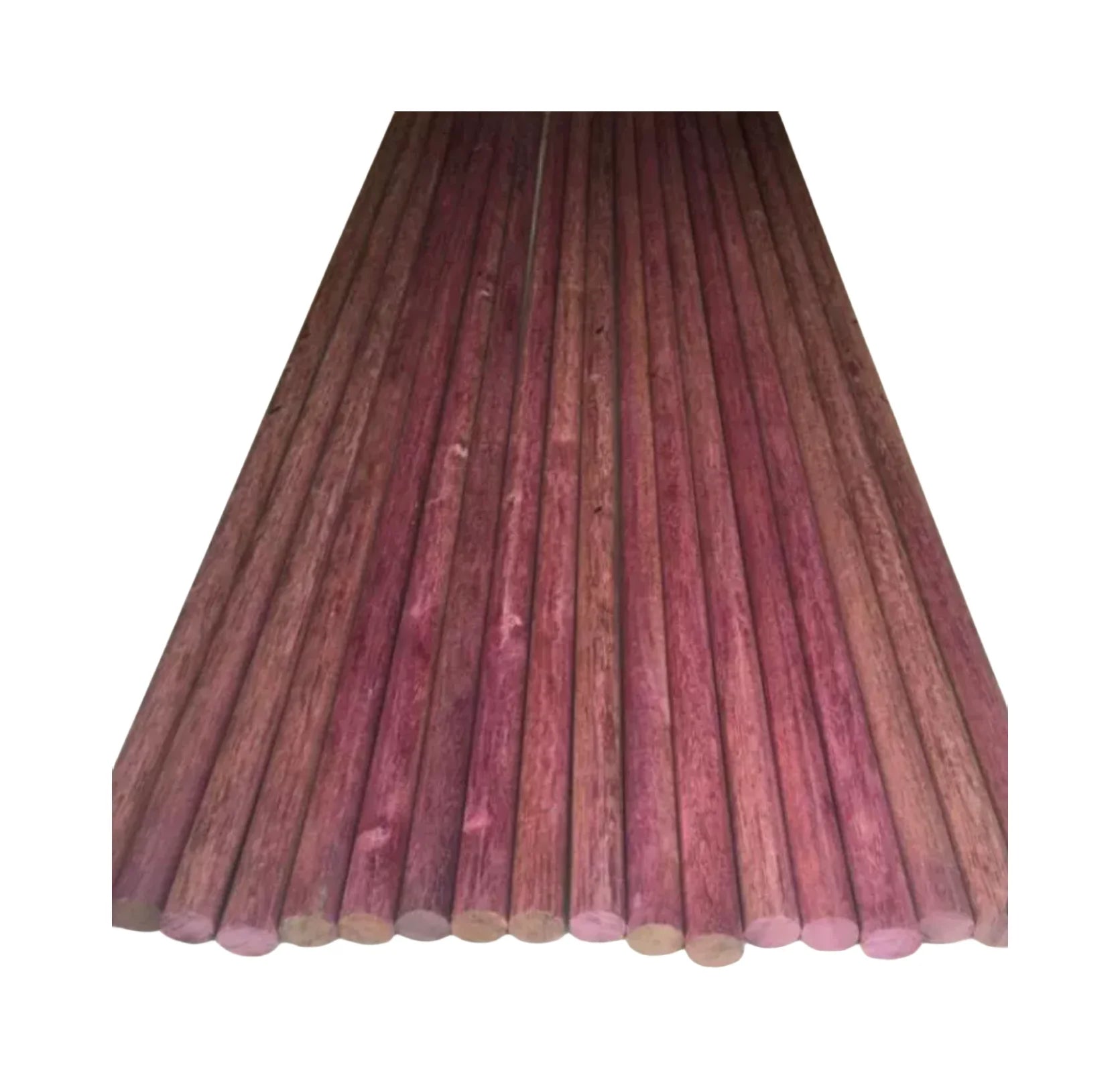 South American Purpleheart Wood, DIY Solid Wood Round Dowel