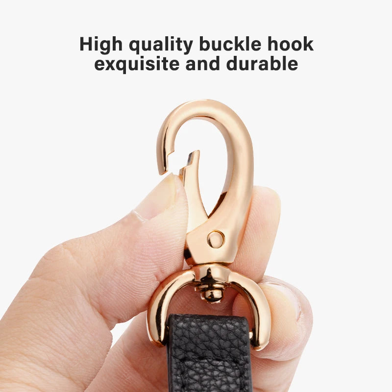 WUTA First Layer Cowhide Genuine Leather Bag Strap Adjustable Shoulder Straps Replacement Handbag Crossbody Belt Bag Accessories