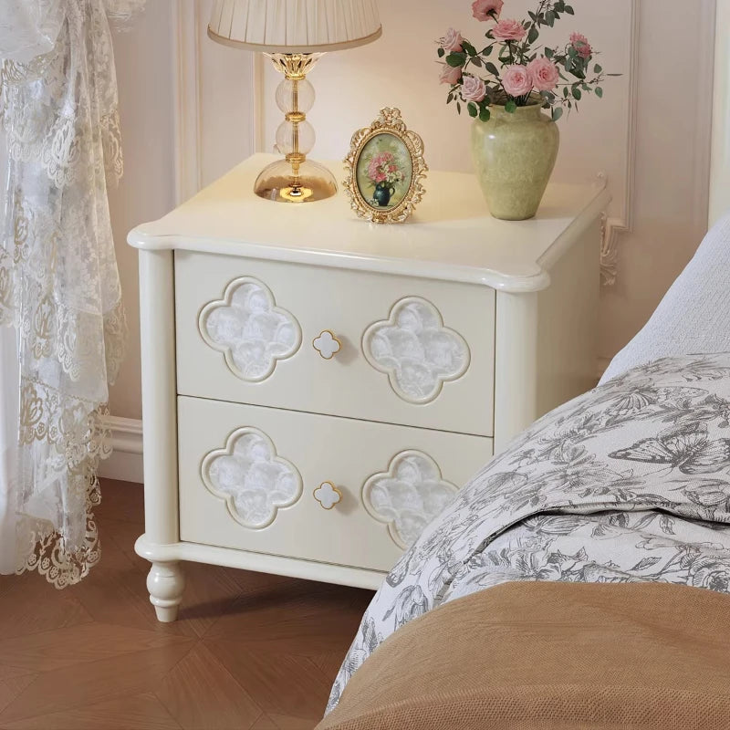 Decor Aesthetic Bedside Table Modern Wood Nightstands Cabinet Storage Nordic Design Comfortable Bedroom Room Furniture Home