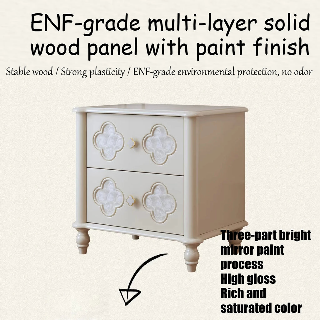 Decor Aesthetic Bedside Table Modern Wood Nightstands Cabinet Storage Nordic Design Comfortable Bedroom Room Furniture Home