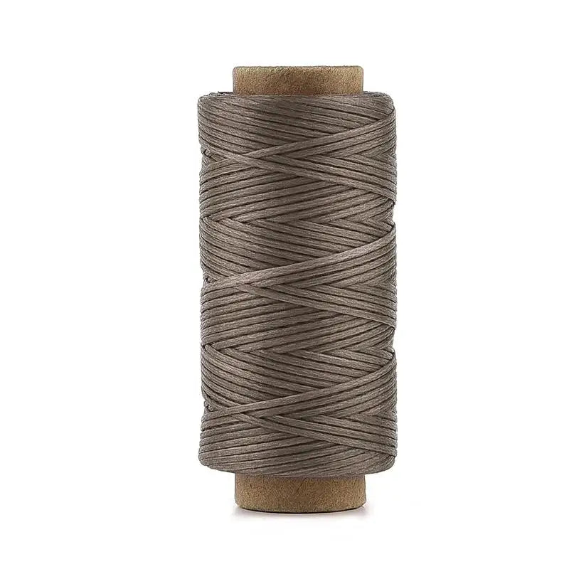 0.8mm 150D Thickness Leather Waxed Thread For Hand Stitching Leather Cord DIY Bracelet Jewelry Making 50 Meters Round Waxed Line