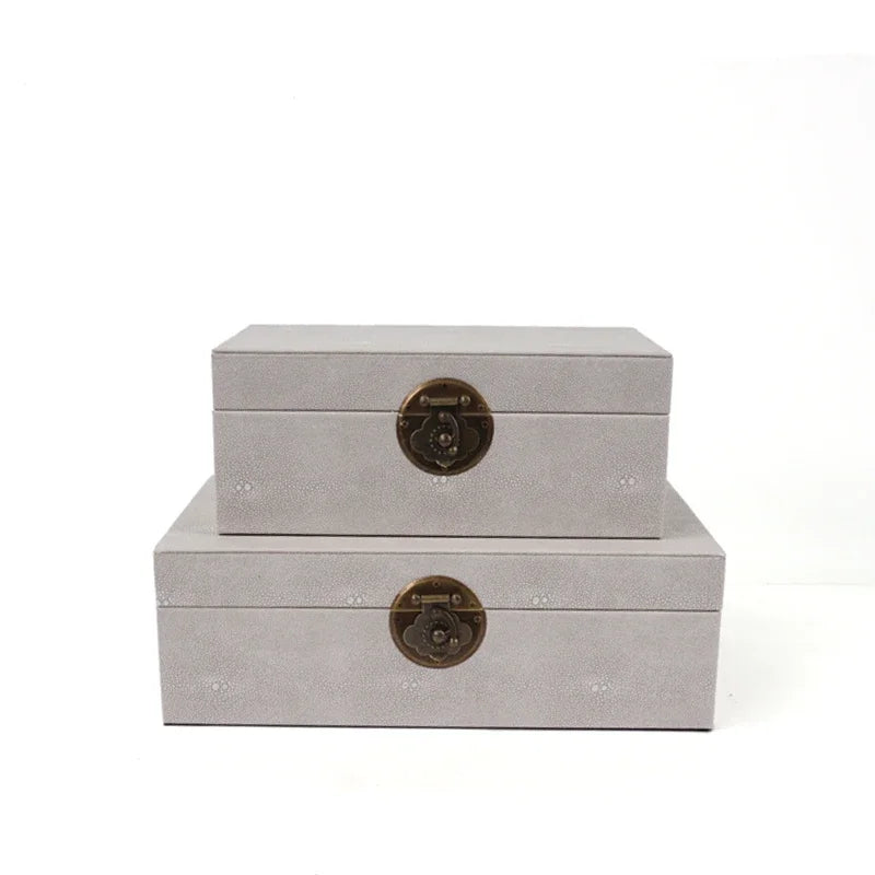 Chinese Style Bedroom Cabinet Jewelry Box Storage Decor for Hotel Sales Office New Model Room Cloakroom Furniture