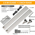 Woodworking Circular Saw Guide Rail Marble Machine Guide Ruler Universal Linear Auxiliary Cutting DIY Woodworking Stone