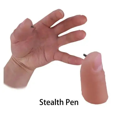 Stealth Magic Pen Magic Tricks Thumb Magic Props Fingers Mind Reading Magia Prediction Props Stage Show Easy To Do Funny Games